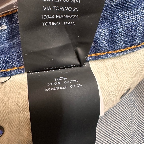 Men’s PT Torino “The Rebel” Jeans Size 34 Med Wash Made in Italy - Picture 11 of 13